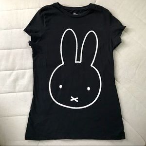 Adult Miffy T-shirt black